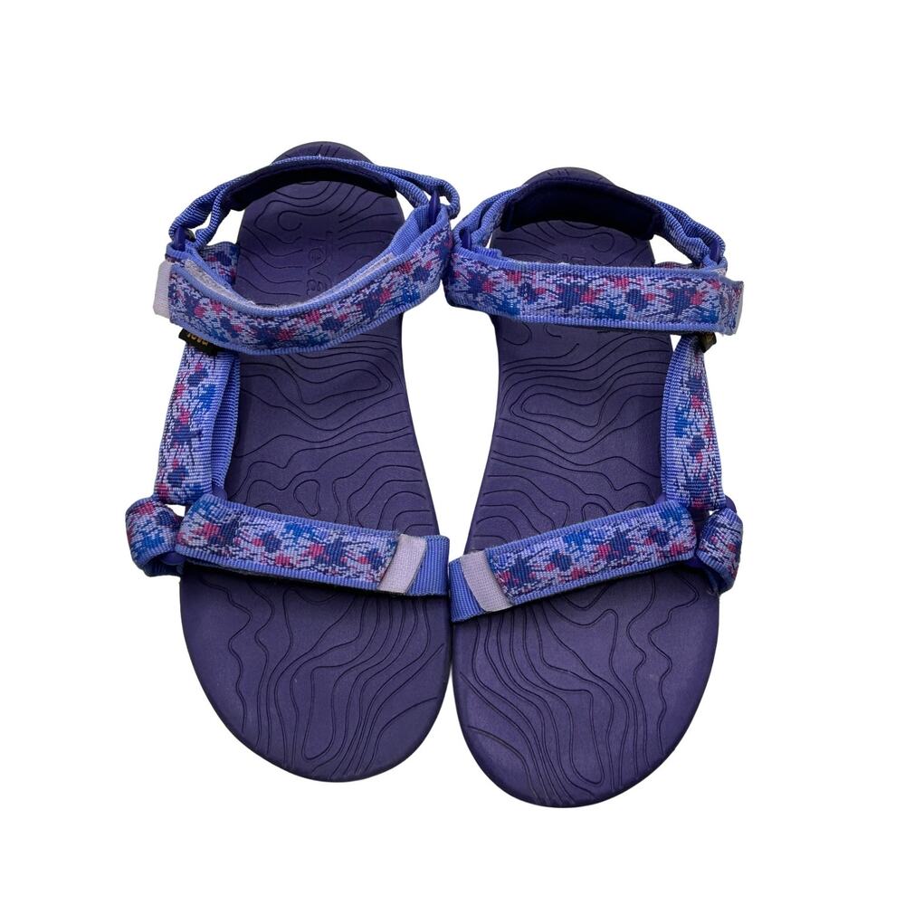 Teva Hurricane Purple Strappy Outdoor Water Hiking Sandals Size 7